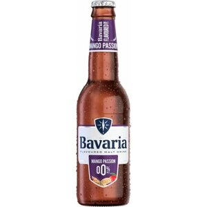 Пиво безалкогольное Bavaria (Бавария) Mango Passion (Манго Маракуйя) 0,33 л х 24 бутылки, стекло