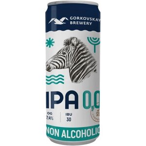 Пиво безалкогольное IPA 0,0