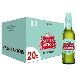 Пиво Stella Artois светлое безалкогольное ст. бут 0,44 л х 20 шт