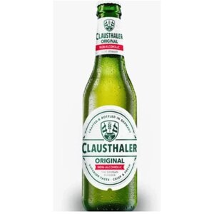 Пиво светлое фильтрованное Clausthaler Original безалкогольное, 12 шт по 0.33л