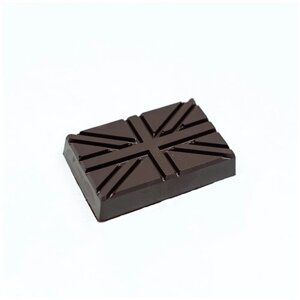 Подарочная шоколадная фигура Frade/Фраде - Флаг Великобритании (вес-115г) (темный)