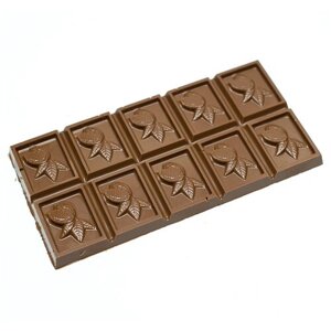 Подарочная шоколадная плитка Frade/Фраде - Плитка Какао бобы (вес-120г) (молочный)