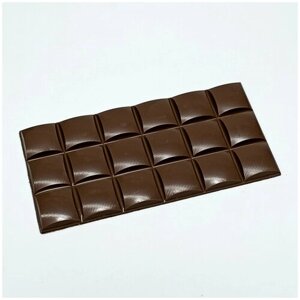 Подарочная шоколадная плитка Frade/Фраде - Плитка Полуполосатик (вес-110г) (темный)