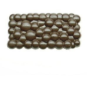 Подарочная шоколадная плитка Frade/Фраде - Плитка Пузырьки (вес-80г) (темный)