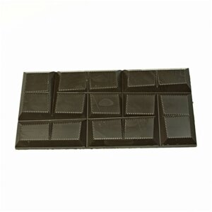 Подарочная шоколадная плитка Frade/Фраде - Плитка Зигзаг (вес-128г) (темный)