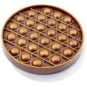 Подарочная шоколадная плитка Frade/Фраде - Поп-ит Круг (вес-118г) (молочный)