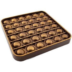 Подарочная шоколадная плитка Frade/Фраде - Поп-ит Квадрат (вес-174г) (темный)