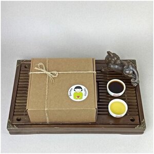 Подарочный набор чай Улун - ассорти 6 вкусов, для женщин и мужчин, для учителя, воспитателя, коллеги, Семь чашек