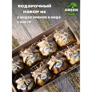 Подарочный набор Green 100 % Nature №1 с орехами и медом