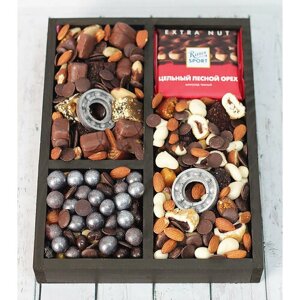 Подарочный набор из орехов и сухофруктов #744