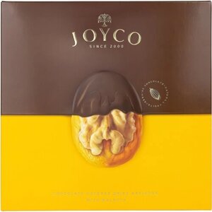 Подарочный набор JOYCO Шоколадные конфеты "Курага в шоколаде с грецким орехом", 150 г