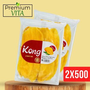 Premium VITA, Сухофрукт манго сушеное без сахара 1 кг