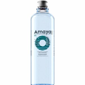 Природная минеральная негазированная вода "AMAYA" в стеклянной бутылке (6x750ml), 1 упаковка.