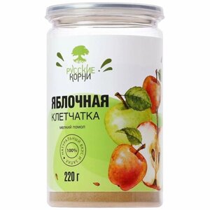 Пробиотик Клетчатка Яблочная Порошок, 220г -Русские Корни"Детокс для Похудения