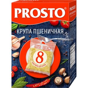 PROSTO Крупа Пшеничная в пакетах для варки, 1 пак., 500 г