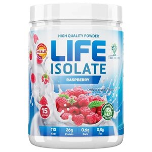 Протеин для похудения Life Isolate 1lb (450 г) со вкусом Малина 15 порций