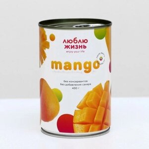 Пюре манго из Мьянмы, 430 г 1 шт