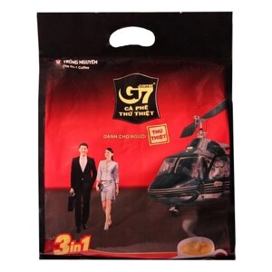 Растворимый кофе Trung Nguyen G7 3 в 1 Original, в пакетикахсливки, молоко, 50 уп., 800 г