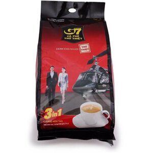 Растворимый кофе Trung Nguyen G7 3 в 1, в пакетикахшоколад, кофе, 100 уп., 1600 г