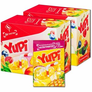 Растворимый напиток YUPI (Юпи) Мультифрукт, 48 шт.