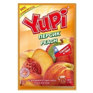Растворимый напиток Yupi "YUPI" Персик
