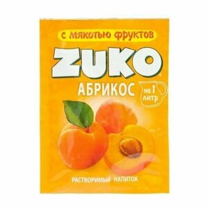 Растворимый напиток ZUKO Абрикос, 20 п, 12 шт.