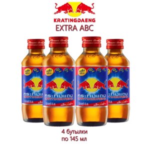 Red Bull Krating Daeng Extra ABC, 4 бутылки