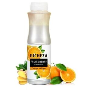 Richeza Концентрат для напитков 1 кг, Апельсин-Имбирь