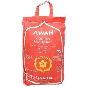 Рис Awan Басмати пропаренный, 5 кг