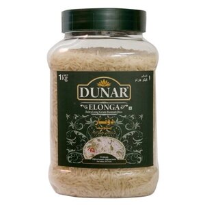 Рис Dunar Басмати Elonga длиннозерный шлифованный, 1 кг