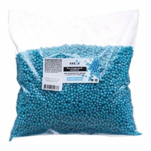 Рис воздушный (шарики) 06 Голубой топаз KREDA 250г (комплект из 3 шт)