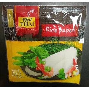 Рисовая бумага Real Thai, 16 см, Таиланд, 100 г x 2
