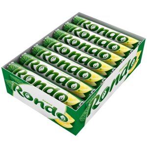 Rondo Жевательные конфеты Лимон, 30 г, картонная коробка, 14 уп.