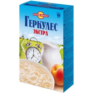Русский Продукт Геркулес Экстра хлопья овсяные, 1 кг