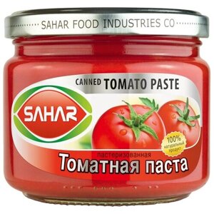 SAHAR Томатная паста, стеклянная банка, 340 г, 340 мл