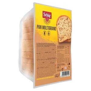 Schar Хлеб PAN MULTIGRANO, рисовая мука, зерновой, без глютена, в нарезке, 250 г