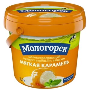 Сгущенка Мологорск вареная с сахаром 5%400 г
