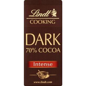 Шоколад LINDT Cooking Dark 70% Cocoa - Интенсивный, 200 г (Из Финляндии)