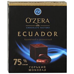 Шоколад O'Zera Ecuador горький порционный, 90 г