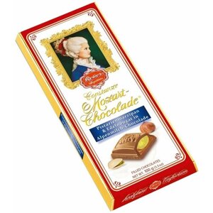 Шоколад Reber Mozart AlpenVollmilch с ореховым пралине и марципаном 100г 1 шт