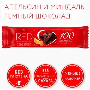 Шоколад Red Шоколад темный, без сахара, 26 г