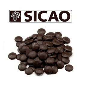 Шоколад темный 53%Sicao - Сикао) расфасованный, 3 кг