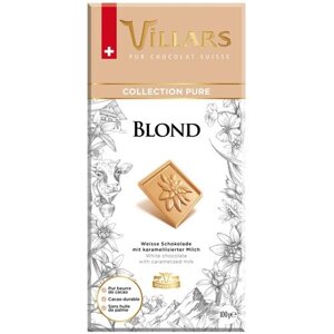Шоколад Villars Blond Pure белый, 100 г