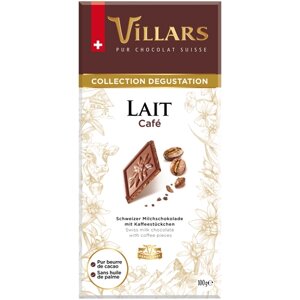 Шоколад Villars Milk Coffee молочный, 100 г