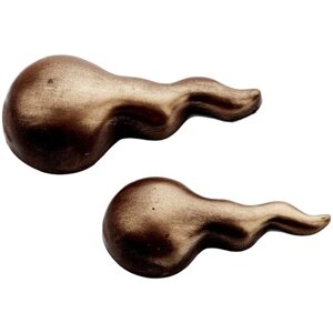 Шоколадная фигура Frade - Спермики 2 штуки (26+46г) (темный)