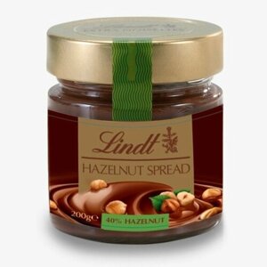 Шоколадно-ореховая паста Lindt 40% Hazelnut Spread 200гр.
