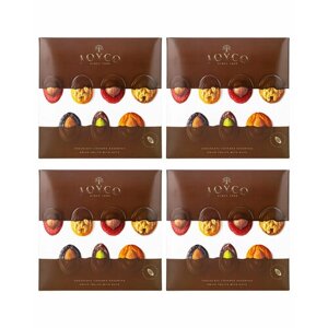 Шоколадные конфеты JOYCO Ассорти сухофруктов в шоколаде с орехами 157 гр. 4 шт