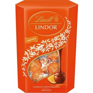 Шоколадные конфеты Lindt Lindor Orange в коробке 500 г (Из Финляндии)