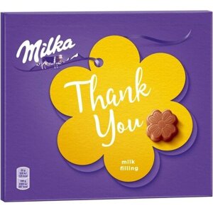 Шоколадные конфеты Milka Thank You / Милка Спасибо 110гр (Польша)