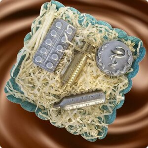 Шоколадные медицинские инструменты
